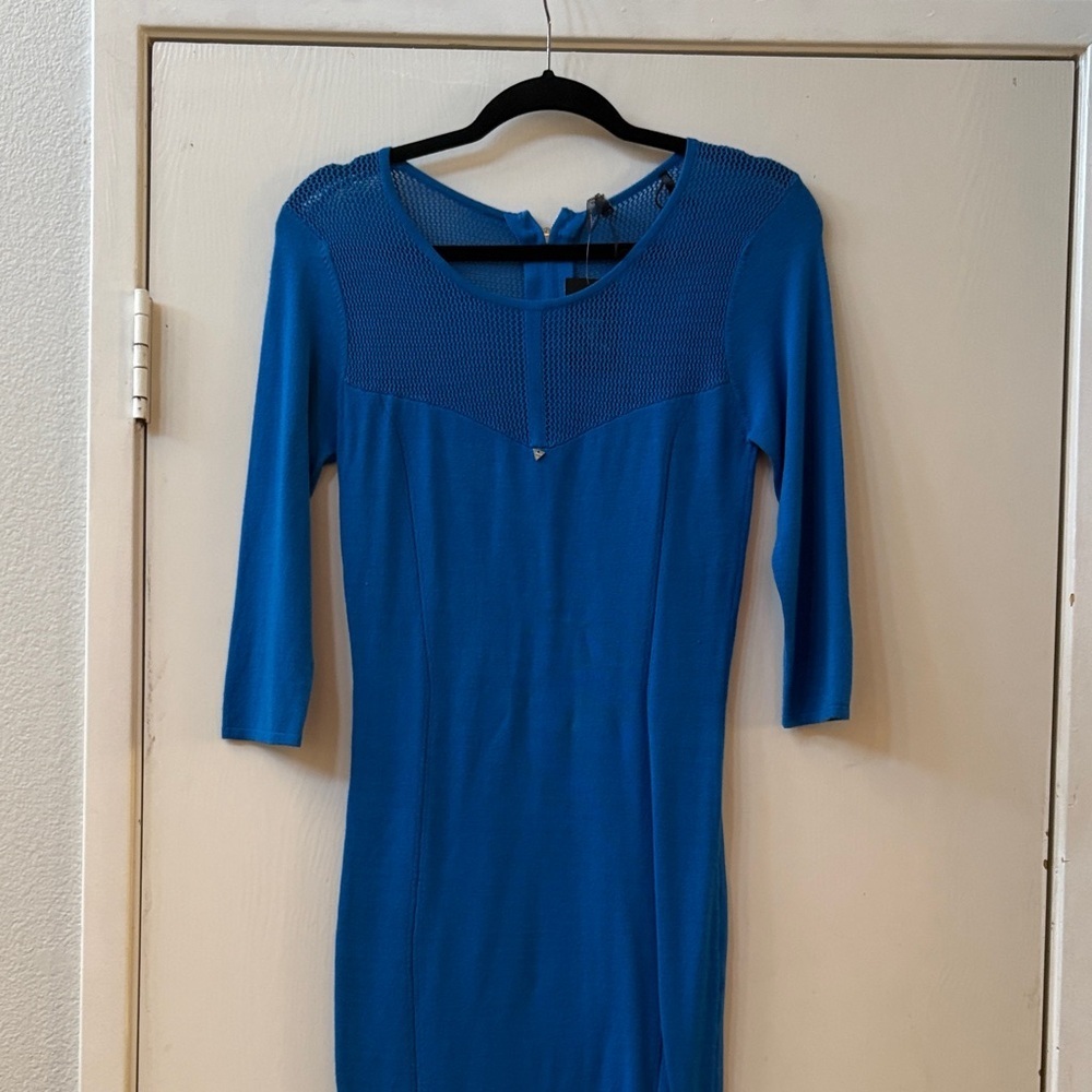 Guess Elegant Blue Women's Dress